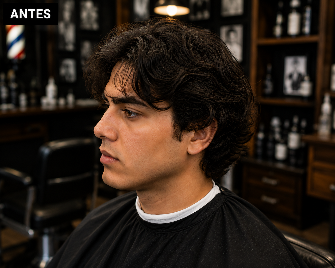 Antes do corte
